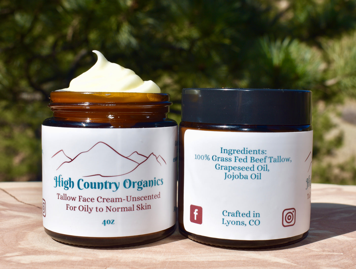Tallow Face Cream for Oily to Normal Skin