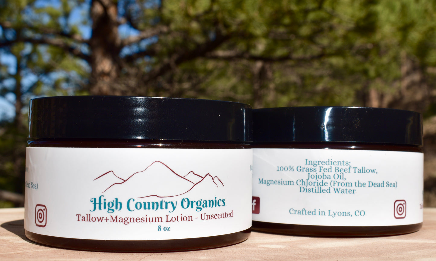 Tallow + Magnesium Lotion