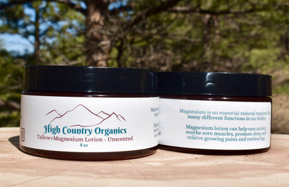 Tallow + Magnesium Lotion